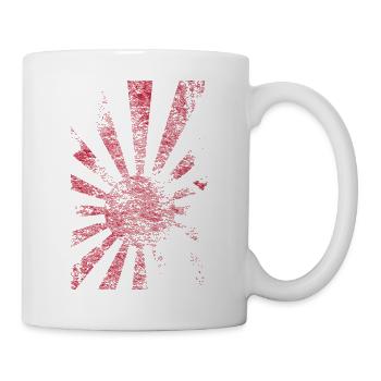 Japan Flagge historisch - Tasse - Weiß - Rechts