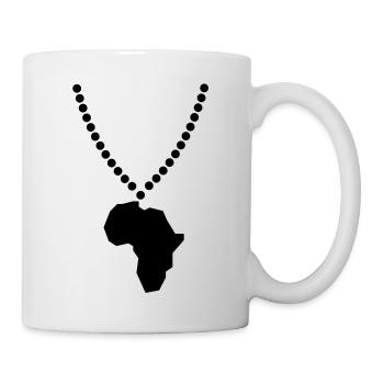 africa - Tasse - Weiß - Rechts