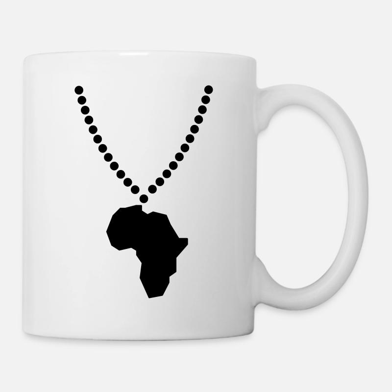 africa - Tasse - Weiß