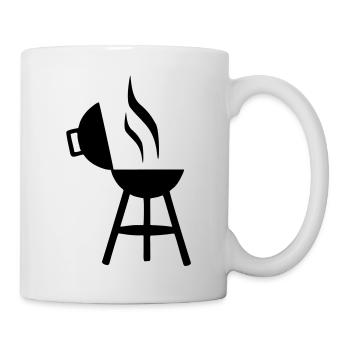 The grill - Tasse - Weiß - Rechts