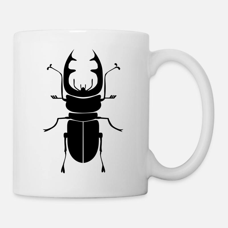 Käfer - Tasse - Weiß