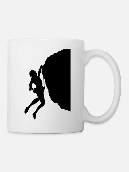 Escalade # 4 - Mug blanc - blanc