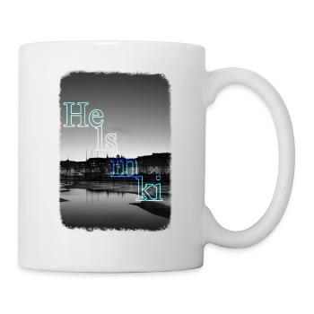 Helsinki Scandinavia Finland evening ice cream - Mug - white - Right