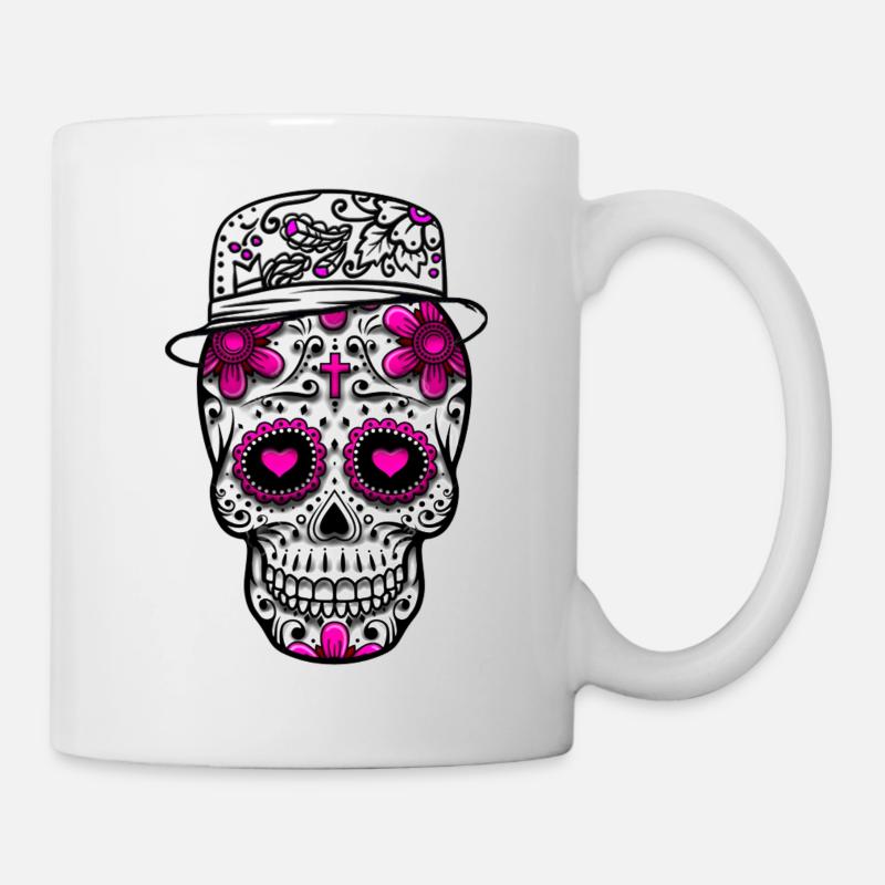 TETE DE MORT 2018 - Mug blanc - blanc