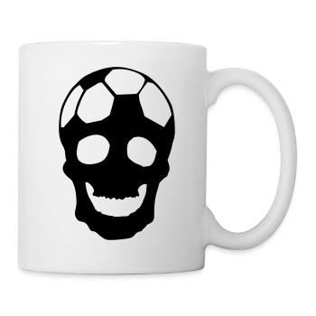 Soccer Skull - Mug - white - Right