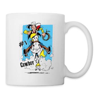 Lucky Luke Cowboy And Jolly On Tour - Mug - white - Right