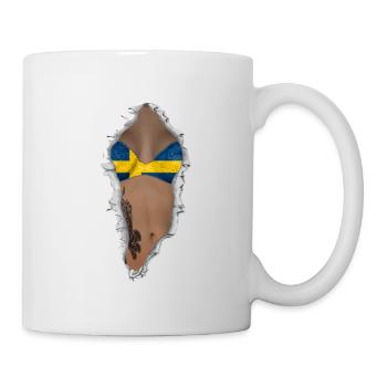 sexy flag Sweden - Tasse - Weiß - Rechts