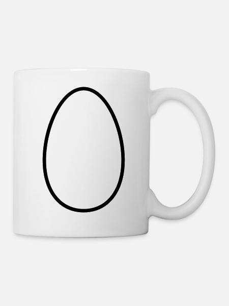 Egg - Mug - white