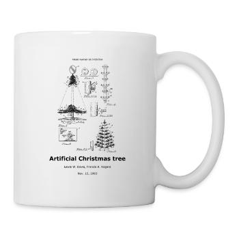 Artificial christmas tree - Tasse - Weiß - Rechts
