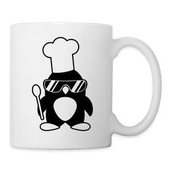 Cool Penguin Chef - Mug - white - Right