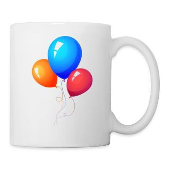 Alles Gute zum Geburtstag - Tasse - Weiß - Rechts