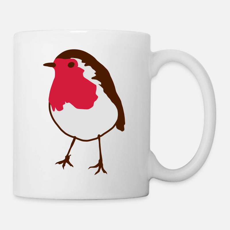 robin - Mug - white