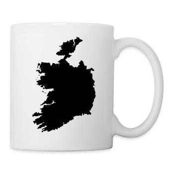 Ireland map - Mug - white - Right