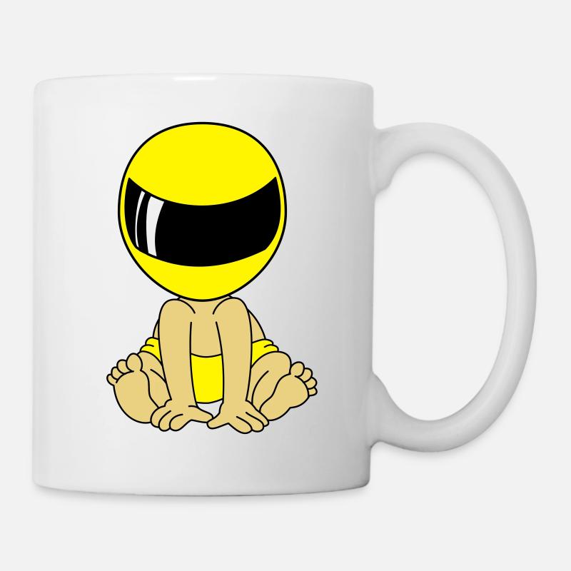Biker Baby - Tasse - Weiß