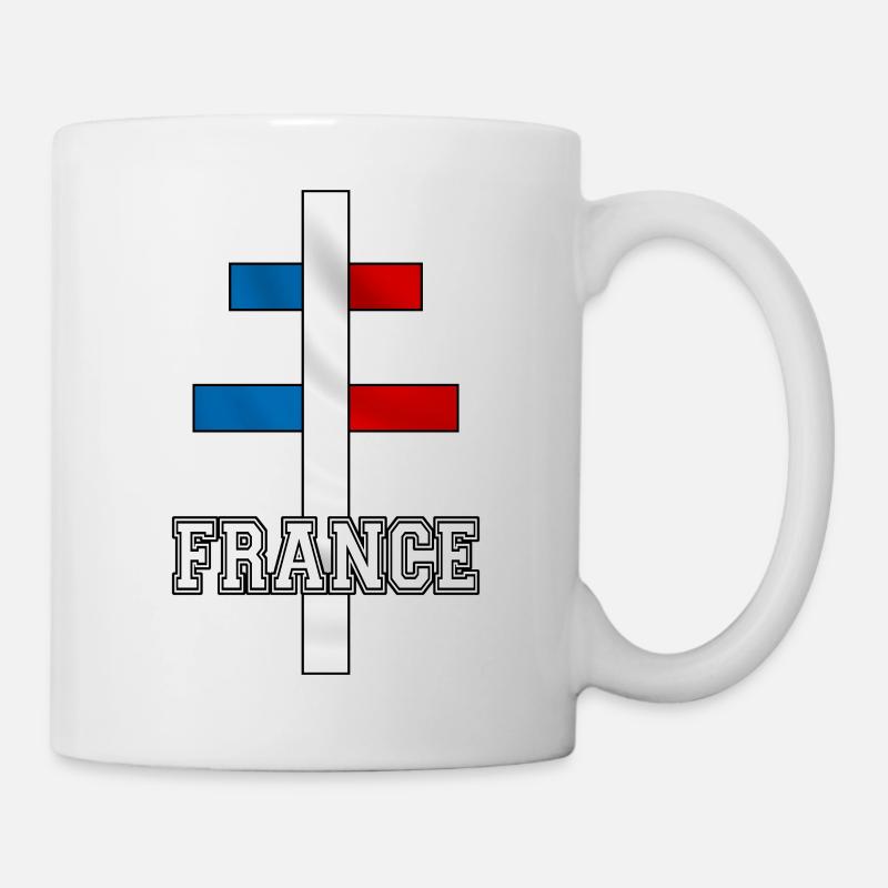 Croix de Lorraine 01 - Mug blanc - blanc