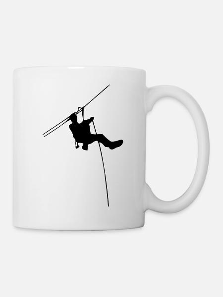 accrobranche - Mug blanc - blanc