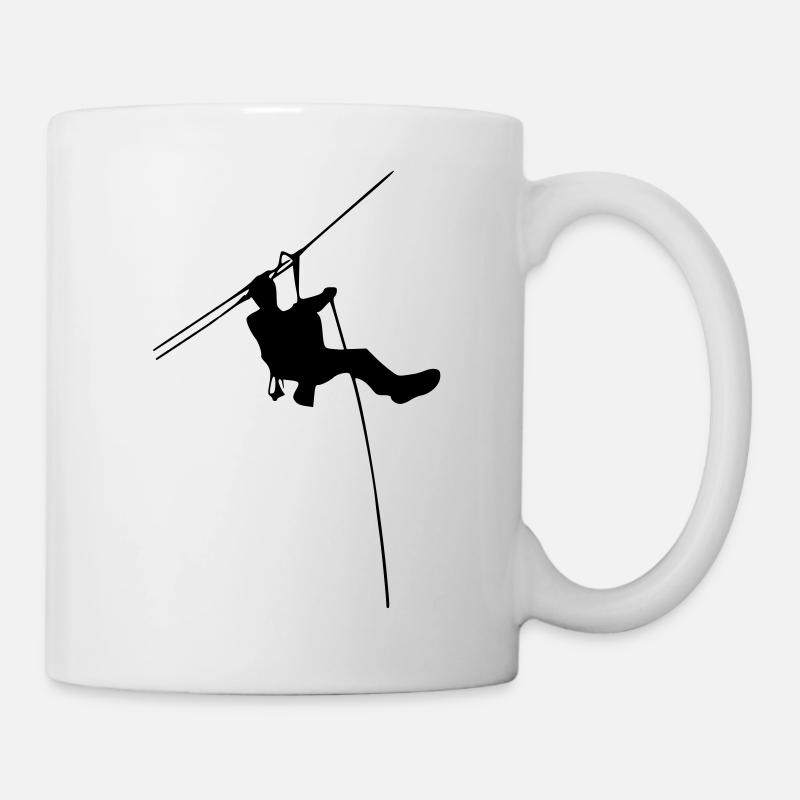 accrobranche - Mug blanc - blanc