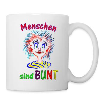 K12 people are COLORFUL - Mug - white - Right