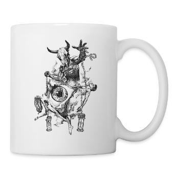 Dark Future - Tasse - Weiß - Rechts