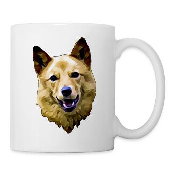 Finnish Spitz - Mug - white - Right