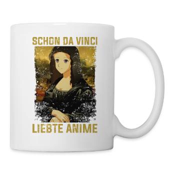 Anime - Mona Lisa - Tasse - Weiß - Rechts