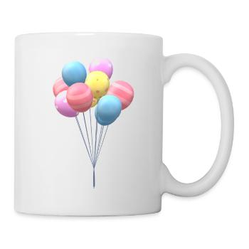 Ballons mignon doux mignon chic cher ballon - Mug blanc - blanc - Droite