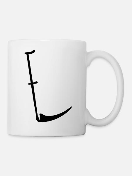 Werkzeuge im Garten falsch - Tasse - Weiß