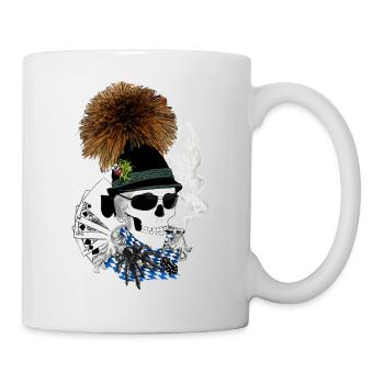 Crâne de Bayern - Mug blanc - blanc - Droite