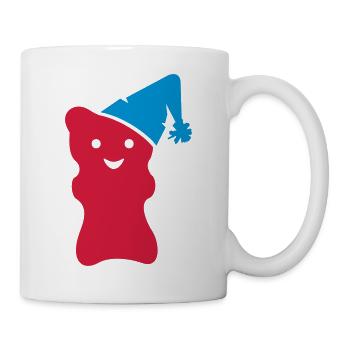 Schlafmützen-Gummibär / night cap gummi bear (2c) - Mug - white - Right