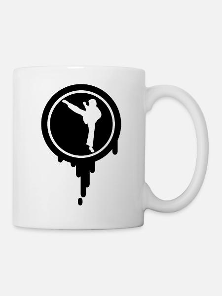 karate - Tasse - Weiß