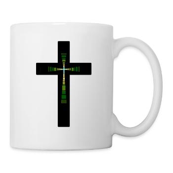 Cross, Church, God, Jesus - Mug - white - Right