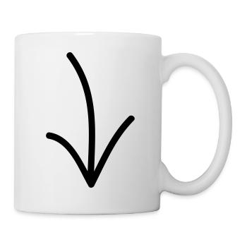 Das Kind bin ich! - Tasse - Weiß - Rechts
