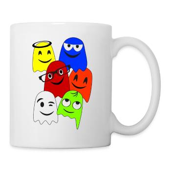 Des esprits drôles - Mug blanc - blanc - Droite