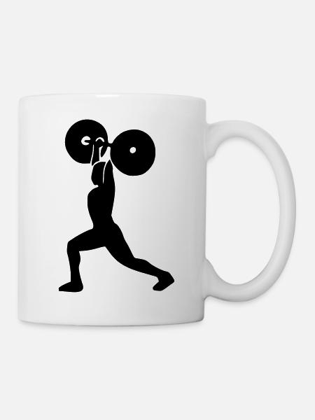 Fitness - Tasse - Weiß