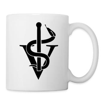 Caduceus veterinarian - Mug - white - Right