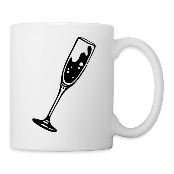 sektglas2 - Tasse - Weiß - Rechts