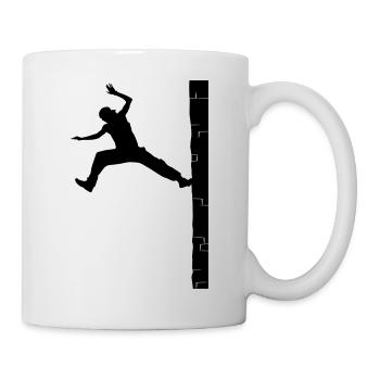 Parkour - Tasse - Weiß - Rechts