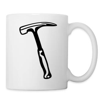 hammer - Tasse - Weiß - Rechts