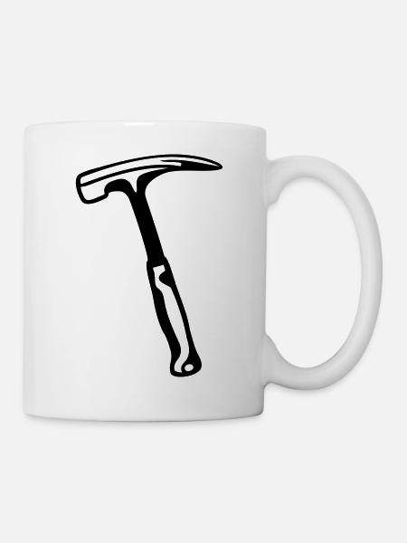 hammer - Tasse - Weiß