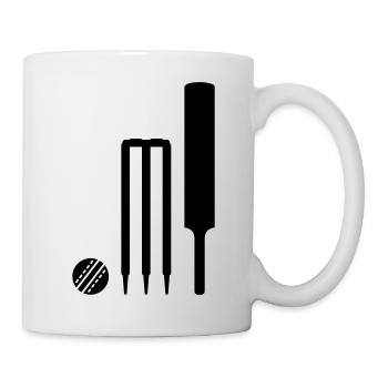 Cricket - Tasse - Weiß - Rechts