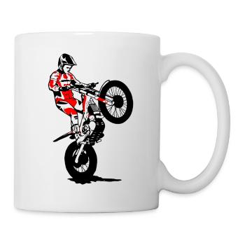 Motorcycle Trial - Motorcycle Trial - Mug - white - Right