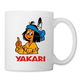 Yakari - Aufgepasst! - Tasse - Weiß - Rechts