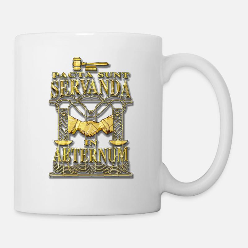 Pacta Sunt Servanda - Mug blanc - blanc
