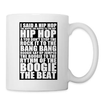 hiphop_delight - Tasse - Weiß - Rechts