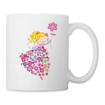 Flower Princes - Tasse - Weiß - Rechts