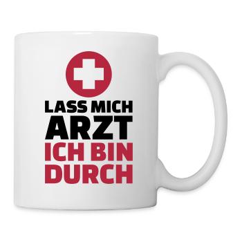 Arzt - Tasse - Weiß - Rechts