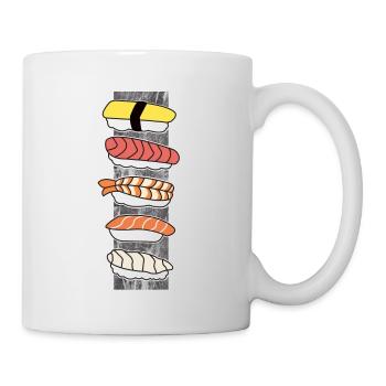 Sushi - Tasse - Weiß - Rechts