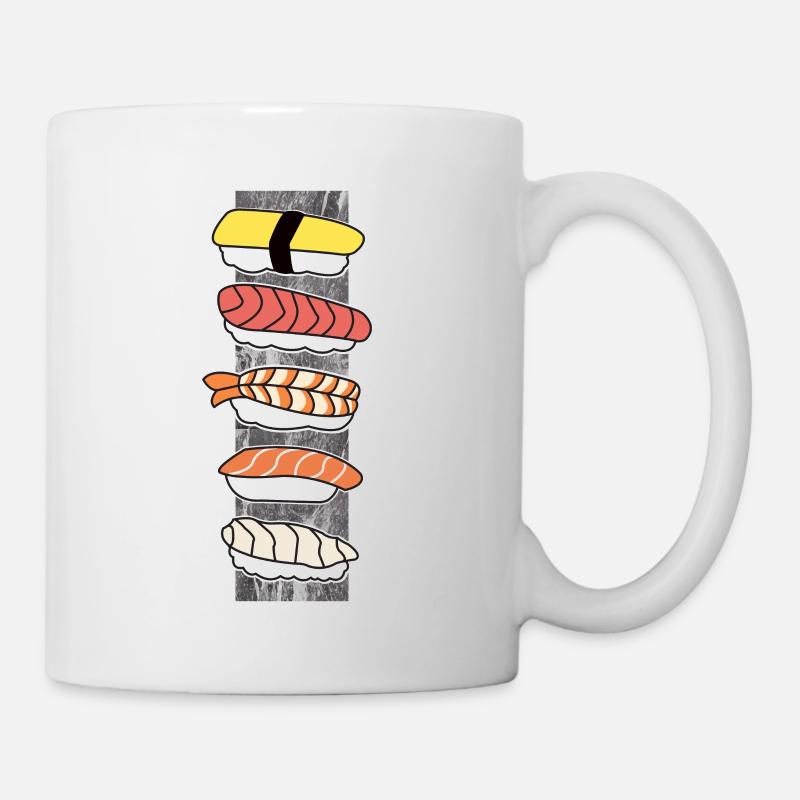 Sushi - Mug blanc - blanc