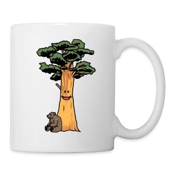 Prehistoric Nature Conservation Sustainability Brown Bear Bear - Mug - white - Right
