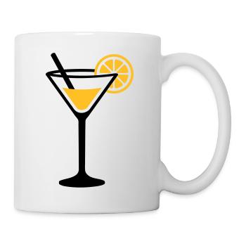Cocktail - Mug blanc - blanc - Droite